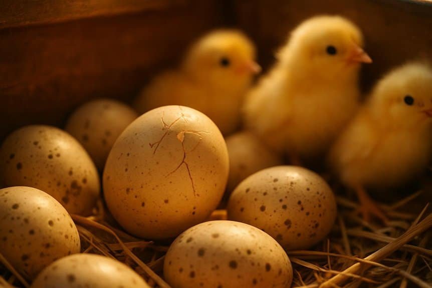 prendre soin des poussins nouvellement éclos