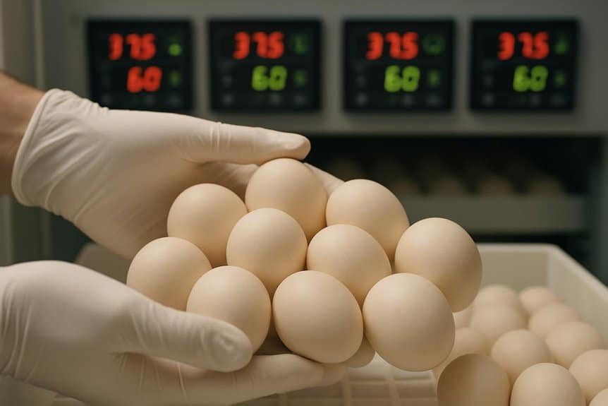 monitor incubation conditions closely