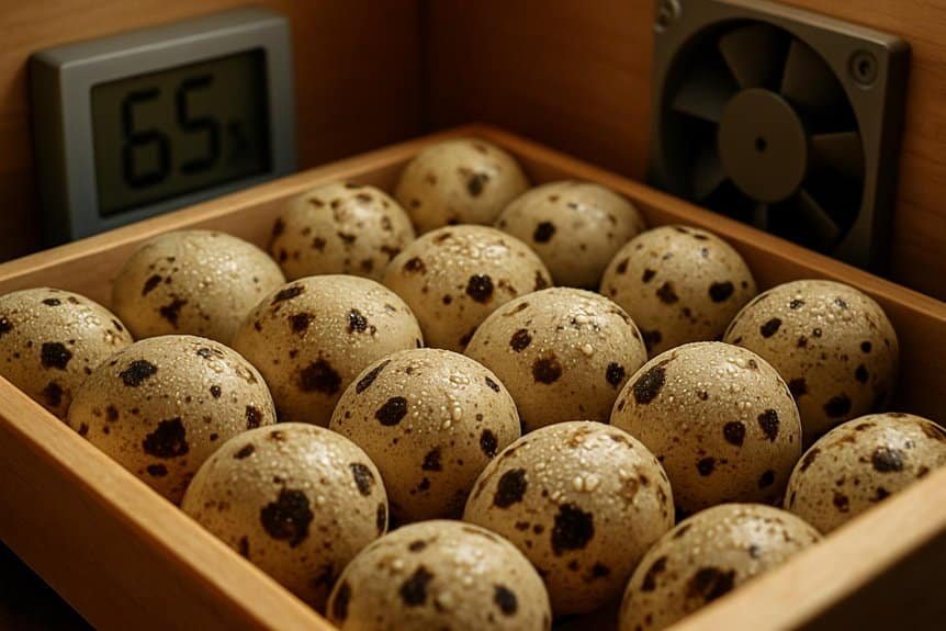 preventing condensation for hatching