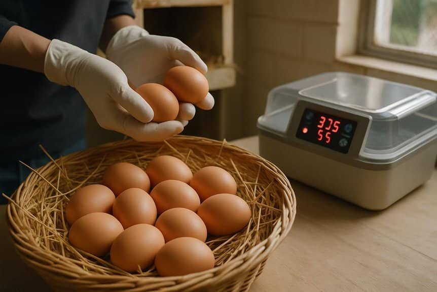 proper egg collection practices