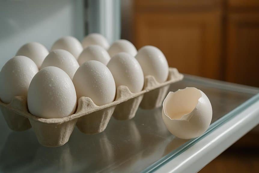 warm eggs use fertilized