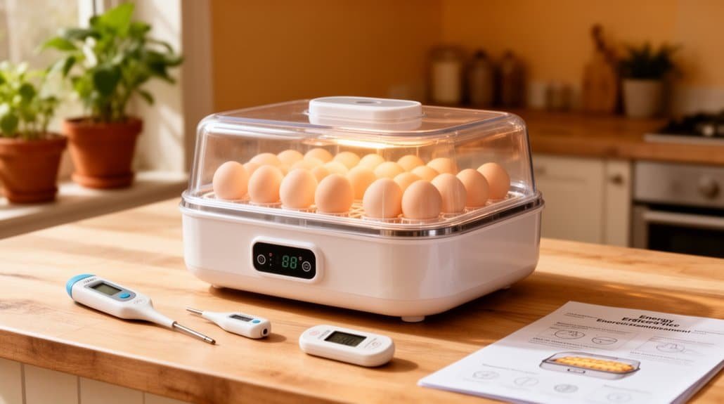 Energiezuinige incubator aanbevelingen en instellingen