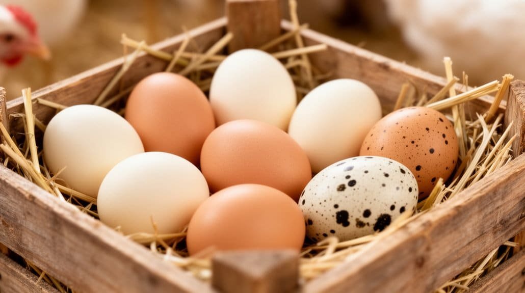 gezonde schone goed gevormde eieren