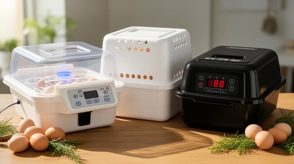 thuistypes van incubatoren voor pluimvee verzorging