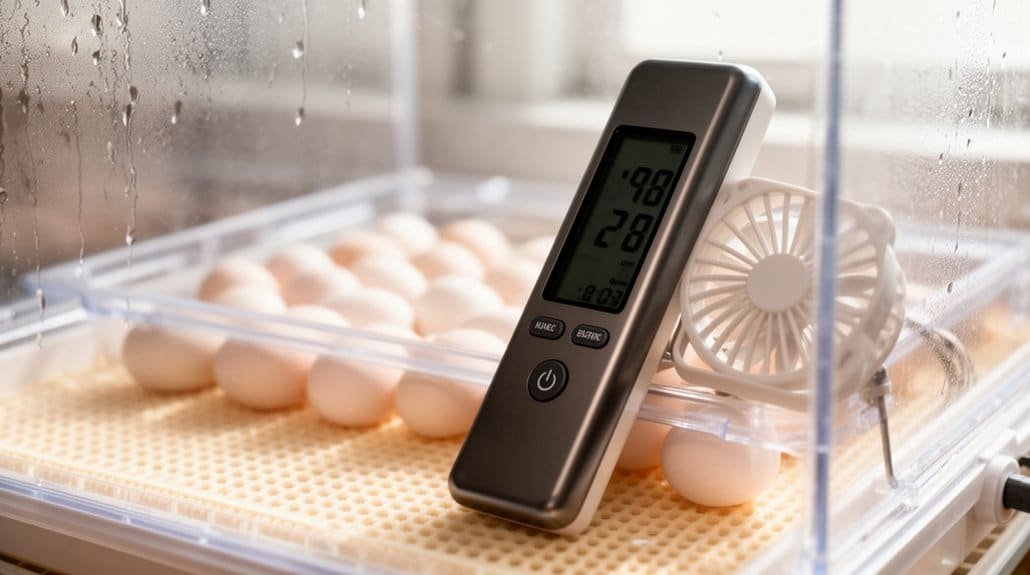 hygrometer en ventilatiebenodigdheden